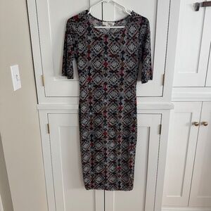 Sans Souchi Mid Calf Length Dress, Super Comfortable